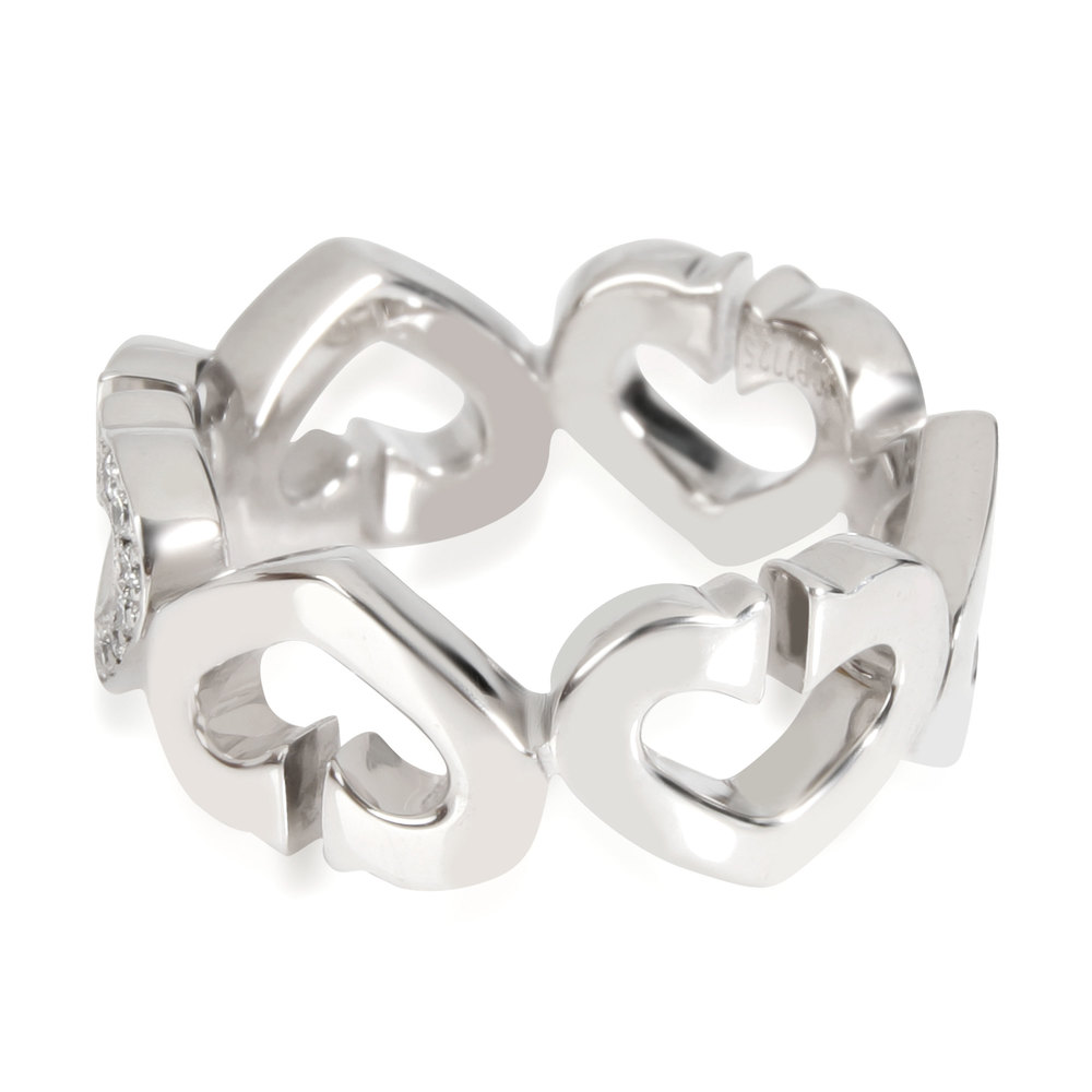 Cartier C Heart de Cartier Ring (White Gold) - Picture 2 of 3